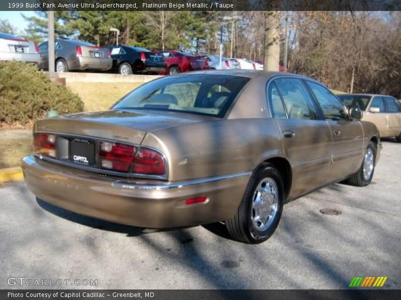 Platinum Beige Metallic / Taupe 1999 Buick Park Avenue Ultra Supercharged