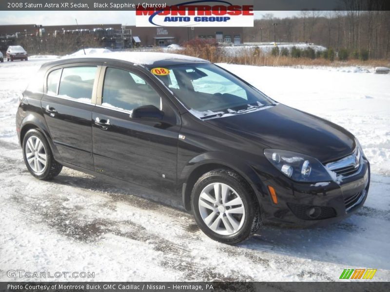 Black Sapphire / Charcoal 2008 Saturn Astra XR Sedan