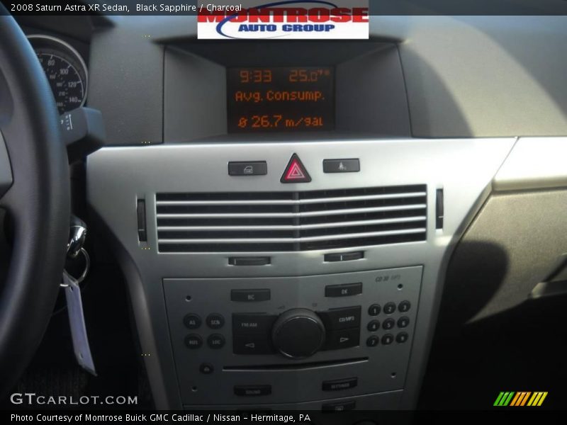 Black Sapphire / Charcoal 2008 Saturn Astra XR Sedan