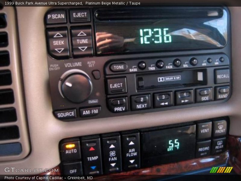 Platinum Beige Metallic / Taupe 1999 Buick Park Avenue Ultra Supercharged