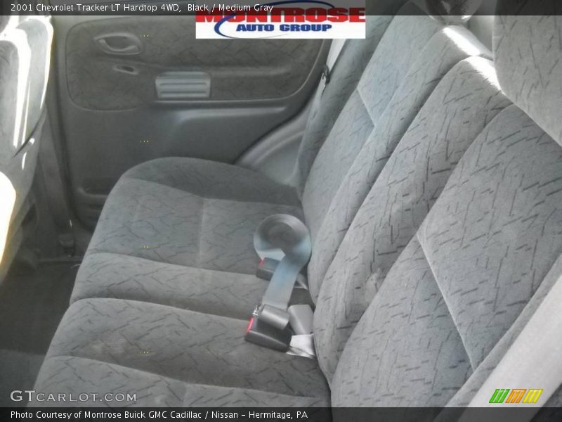 Black / Medium Gray 2001 Chevrolet Tracker LT Hardtop 4WD
