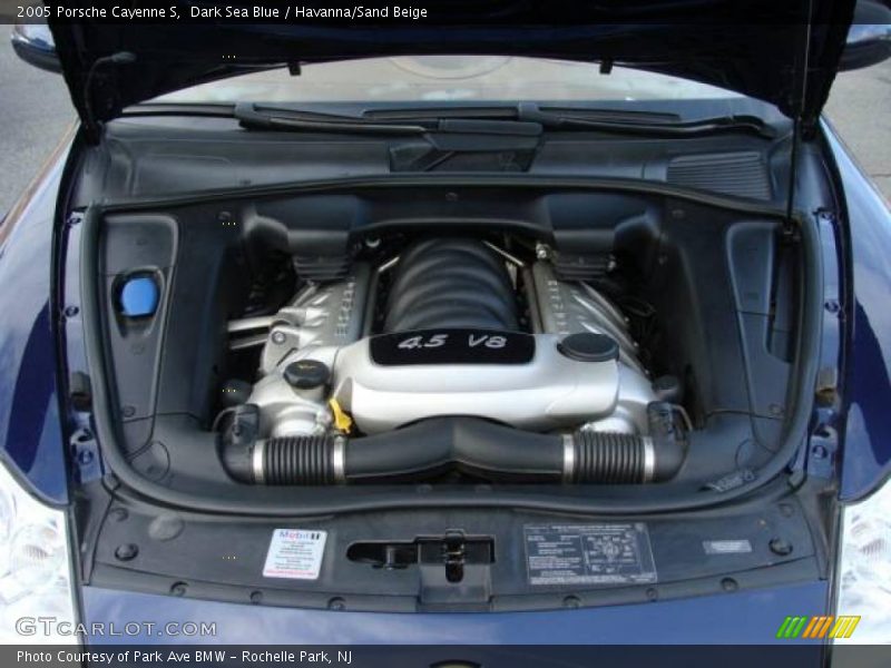 Dark Sea Blue / Havanna/Sand Beige 2005 Porsche Cayenne S