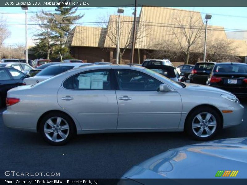 Alabaster Metallic / Black 2005 Lexus ES 330