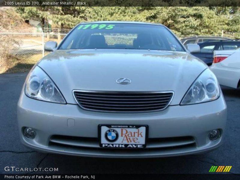 Alabaster Metallic / Black 2005 Lexus ES 330