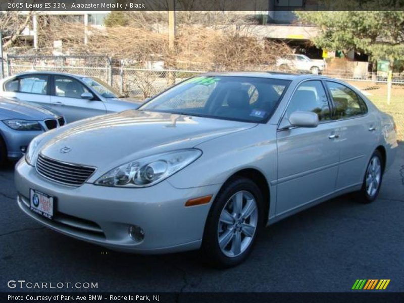Alabaster Metallic / Black 2005 Lexus ES 330
