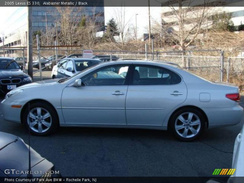 Alabaster Metallic / Black 2005 Lexus ES 330