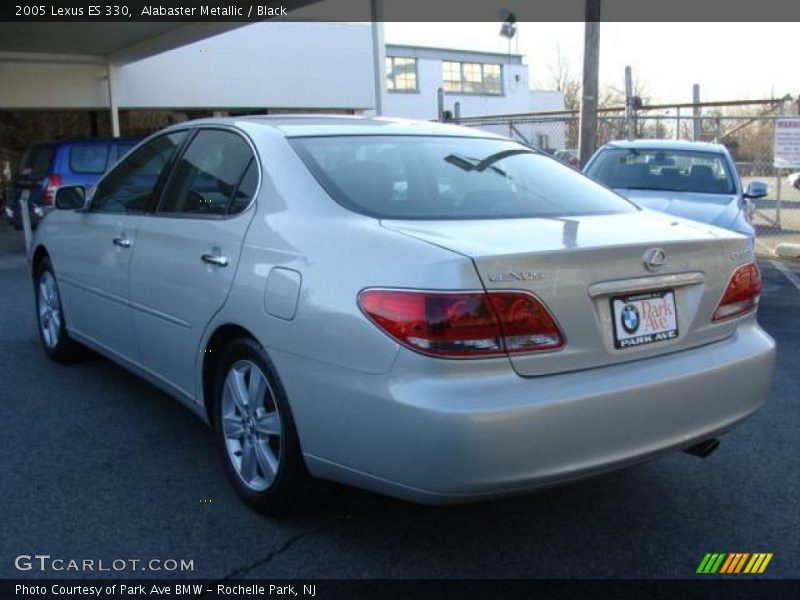 Alabaster Metallic / Black 2005 Lexus ES 330