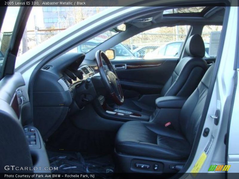 Alabaster Metallic / Black 2005 Lexus ES 330