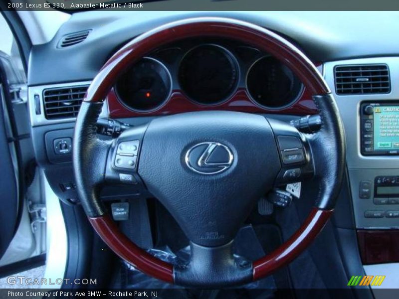 Alabaster Metallic / Black 2005 Lexus ES 330