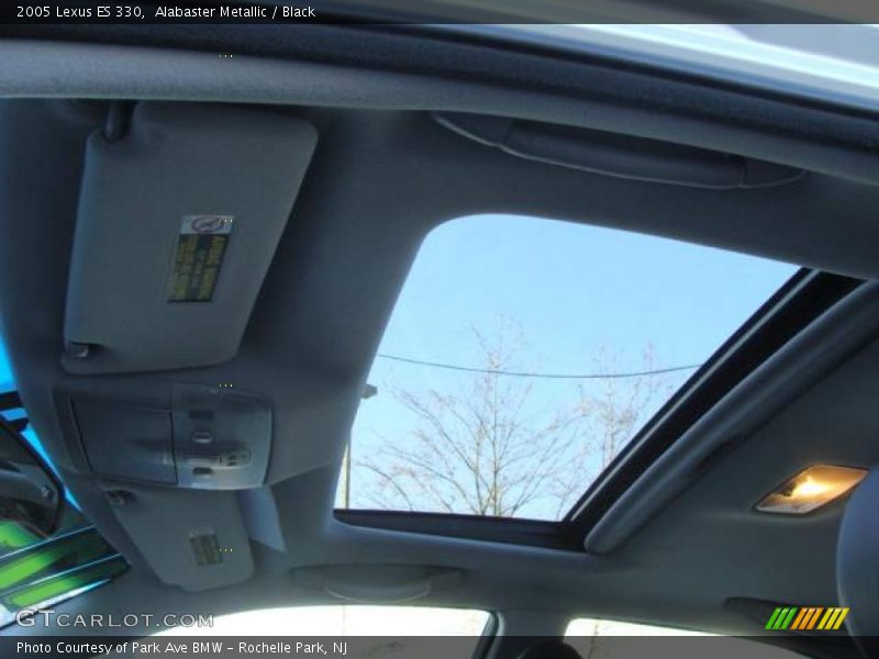 Alabaster Metallic / Black 2005 Lexus ES 330