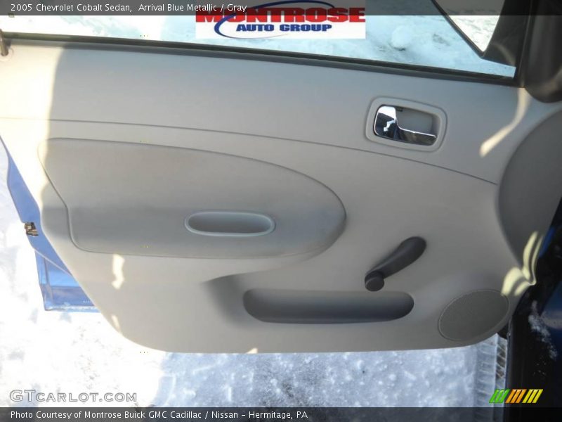 Arrival Blue Metallic / Gray 2005 Chevrolet Cobalt Sedan