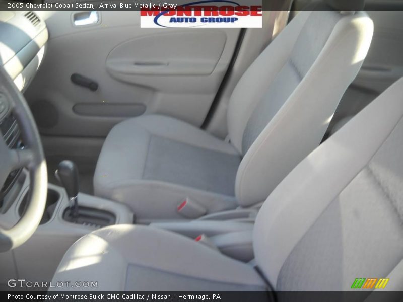 Arrival Blue Metallic / Gray 2005 Chevrolet Cobalt Sedan