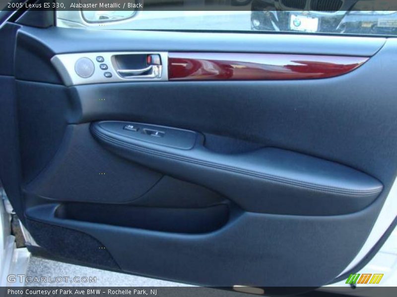 Alabaster Metallic / Black 2005 Lexus ES 330