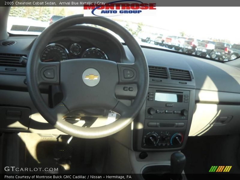 Arrival Blue Metallic / Gray 2005 Chevrolet Cobalt Sedan