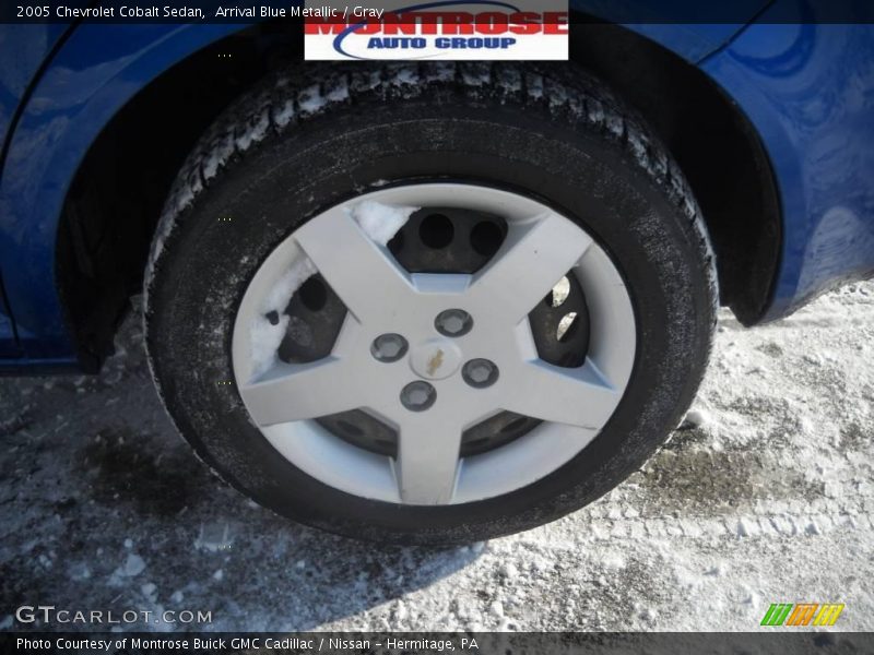 Arrival Blue Metallic / Gray 2005 Chevrolet Cobalt Sedan