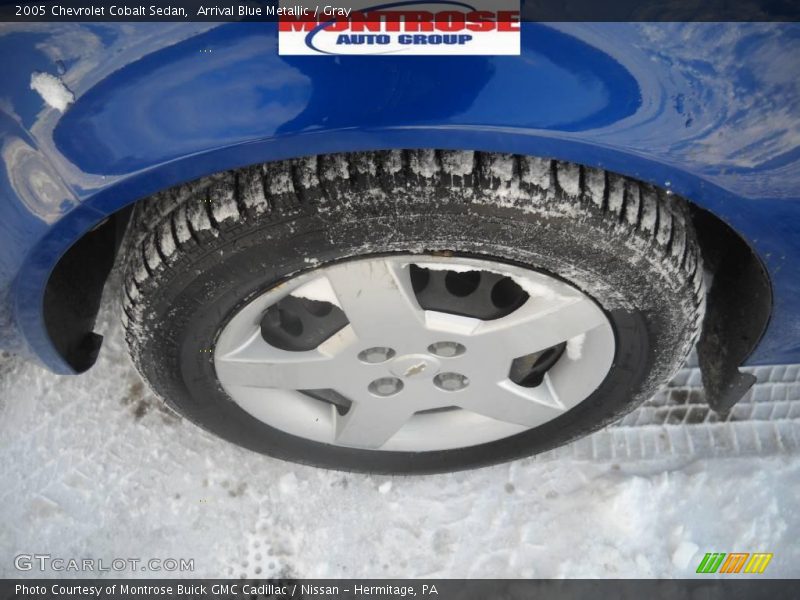 Arrival Blue Metallic / Gray 2005 Chevrolet Cobalt Sedan