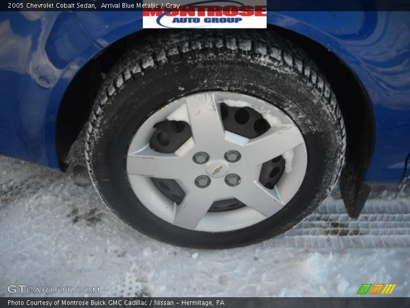Arrival Blue Metallic / Gray 2005 Chevrolet Cobalt Sedan