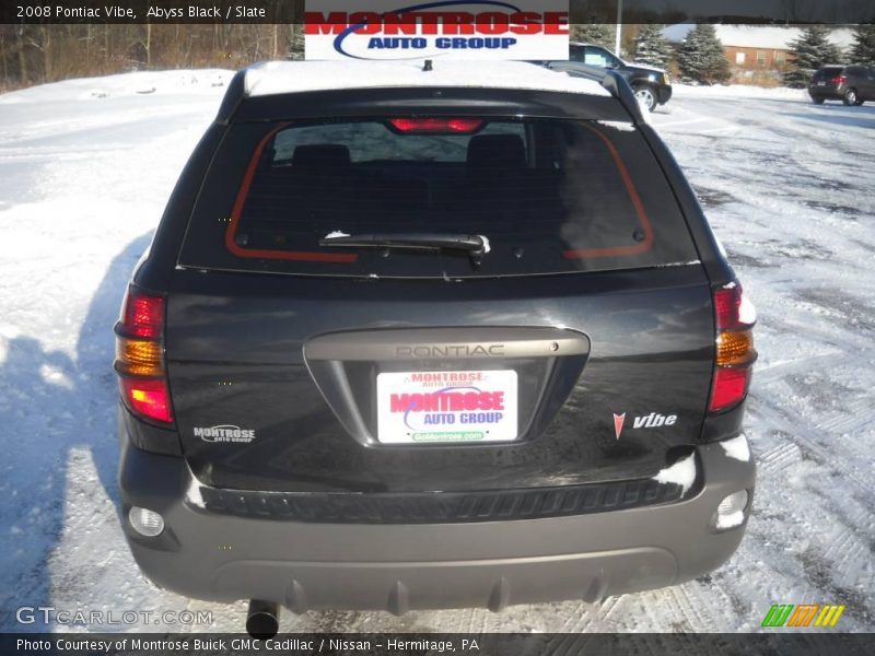 Abyss Black / Slate 2008 Pontiac Vibe