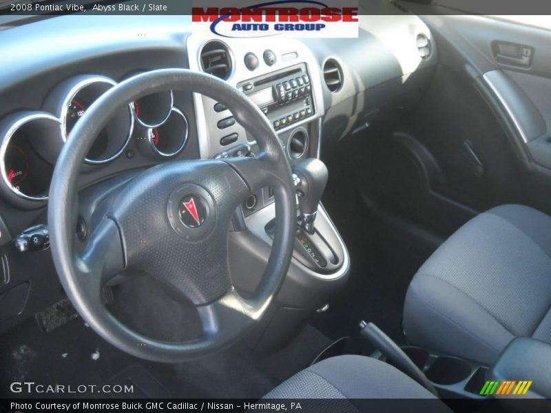 Abyss Black / Slate 2008 Pontiac Vibe