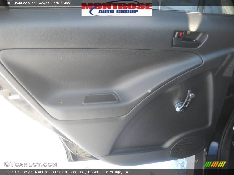 Abyss Black / Slate 2008 Pontiac Vibe