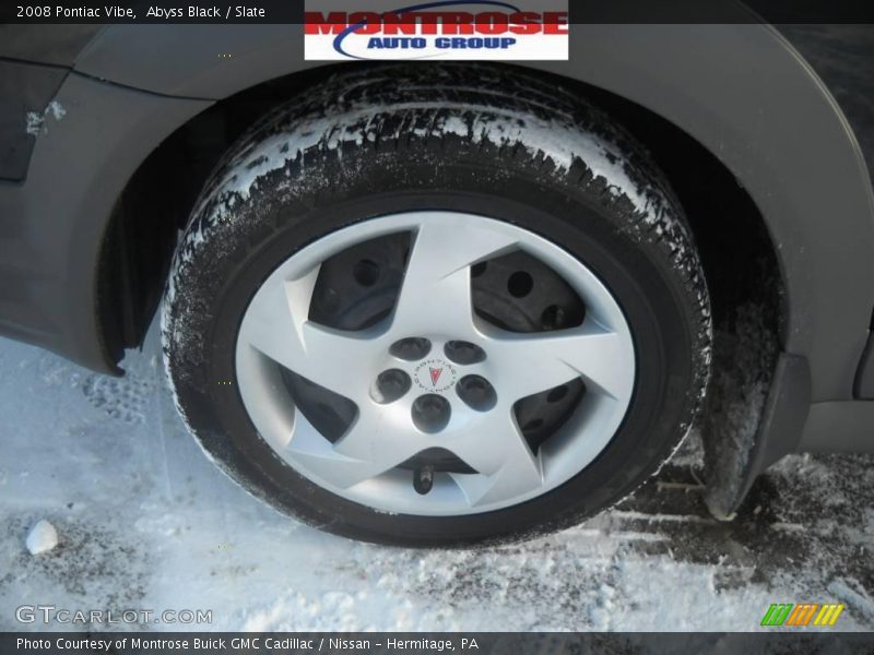 Abyss Black / Slate 2008 Pontiac Vibe