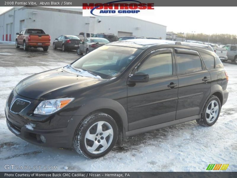 Abyss Black / Slate 2008 Pontiac Vibe