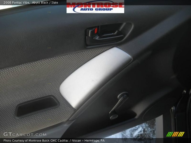 Abyss Black / Slate 2008 Pontiac Vibe