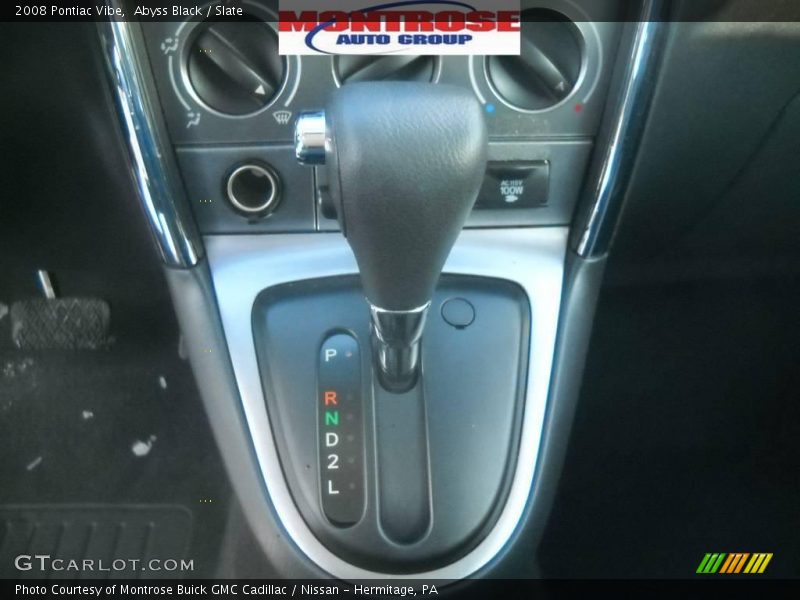 Abyss Black / Slate 2008 Pontiac Vibe