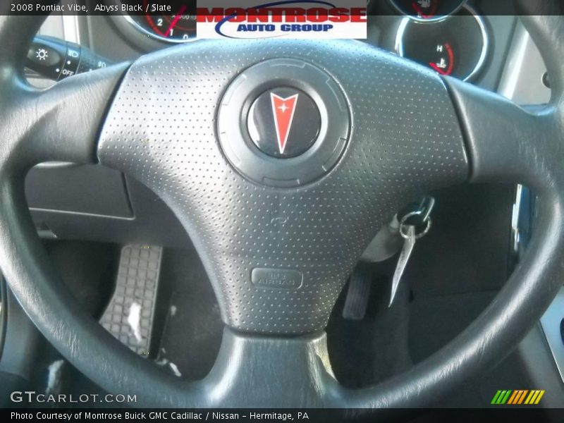 Abyss Black / Slate 2008 Pontiac Vibe