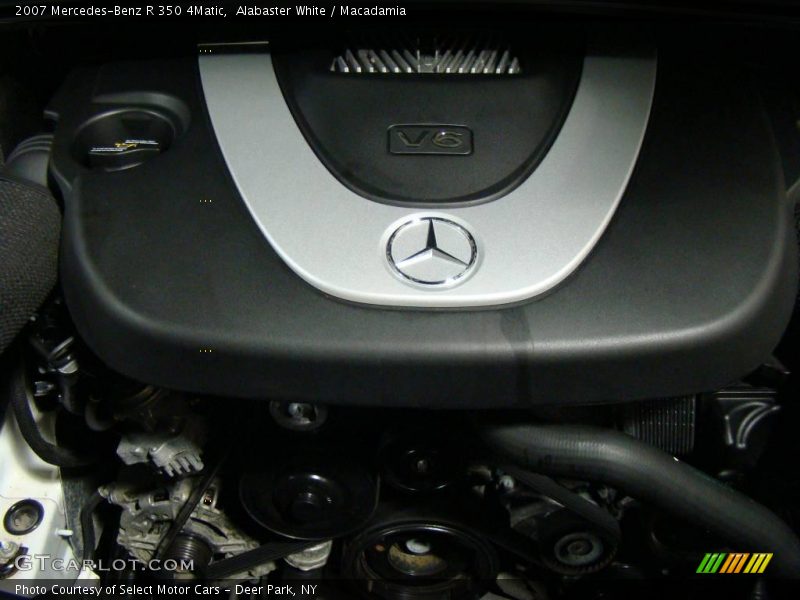Alabaster White / Macadamia 2007 Mercedes-Benz R 350 4Matic