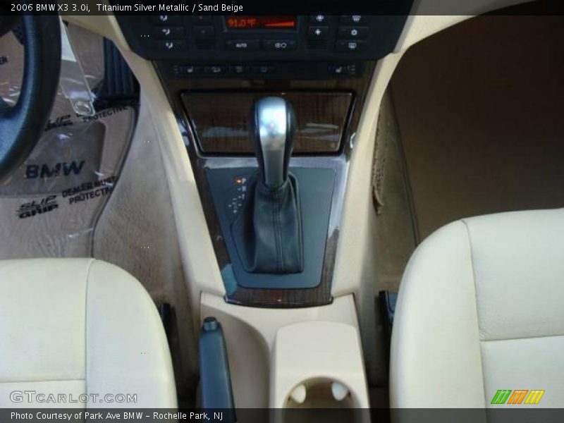 Titanium Silver Metallic / Sand Beige 2006 BMW X3 3.0i