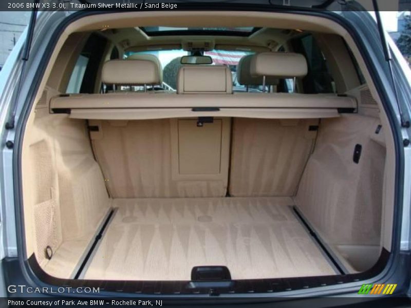 Titanium Silver Metallic / Sand Beige 2006 BMW X3 3.0i