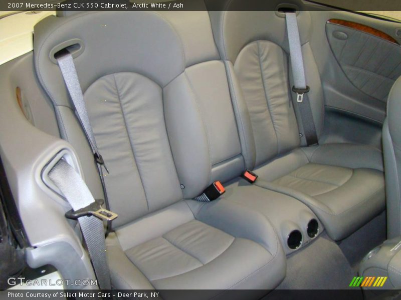 Arctic White / Ash 2007 Mercedes-Benz CLK 550 Cabriolet