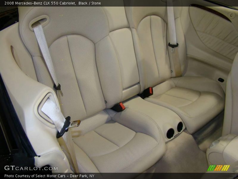 Black / Stone 2008 Mercedes-Benz CLK 550 Cabriolet