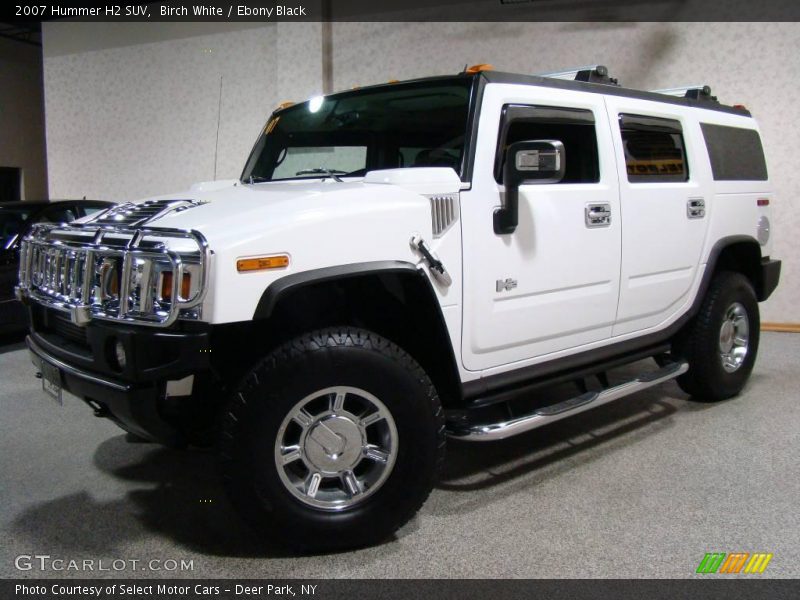 Birch White / Ebony Black 2007 Hummer H2 SUV