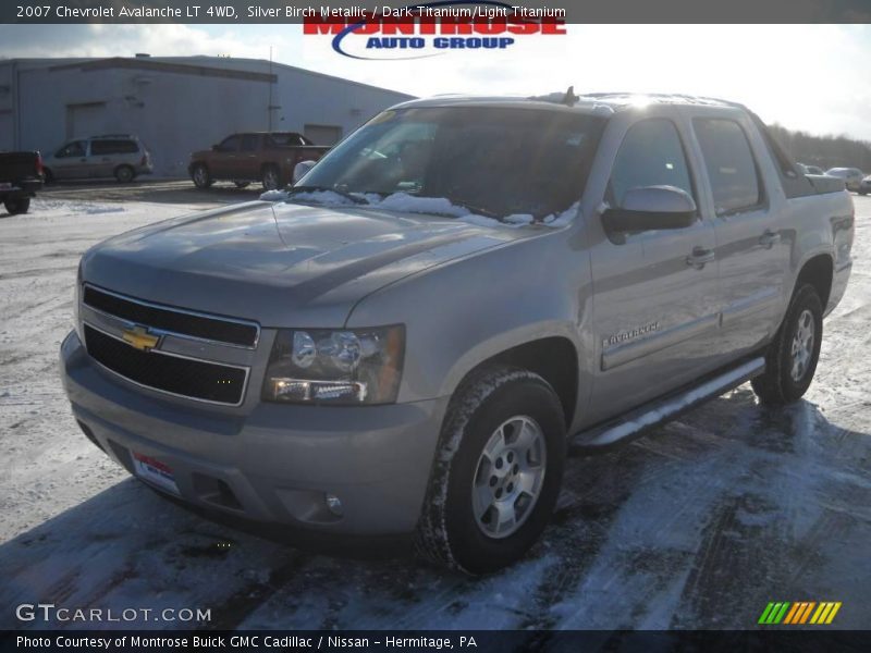 Silver Birch Metallic / Dark Titanium/Light Titanium 2007 Chevrolet Avalanche LT 4WD