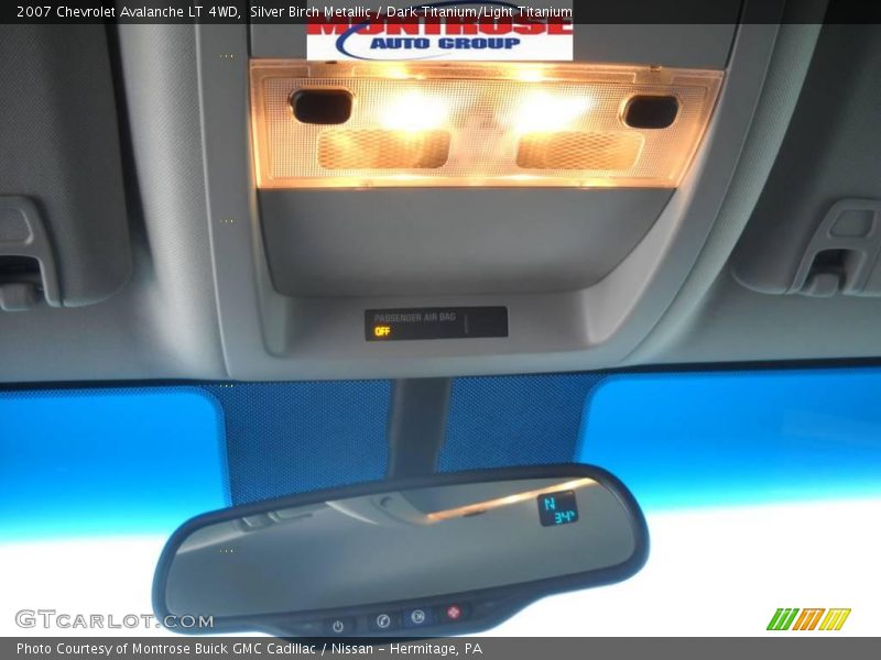 Silver Birch Metallic / Dark Titanium/Light Titanium 2007 Chevrolet Avalanche LT 4WD