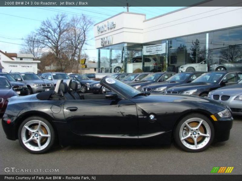 Jet Black / Black 2008 BMW Z4 3.0si Roadster