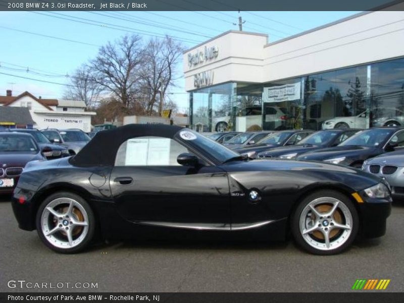 Jet Black / Black 2008 BMW Z4 3.0si Roadster