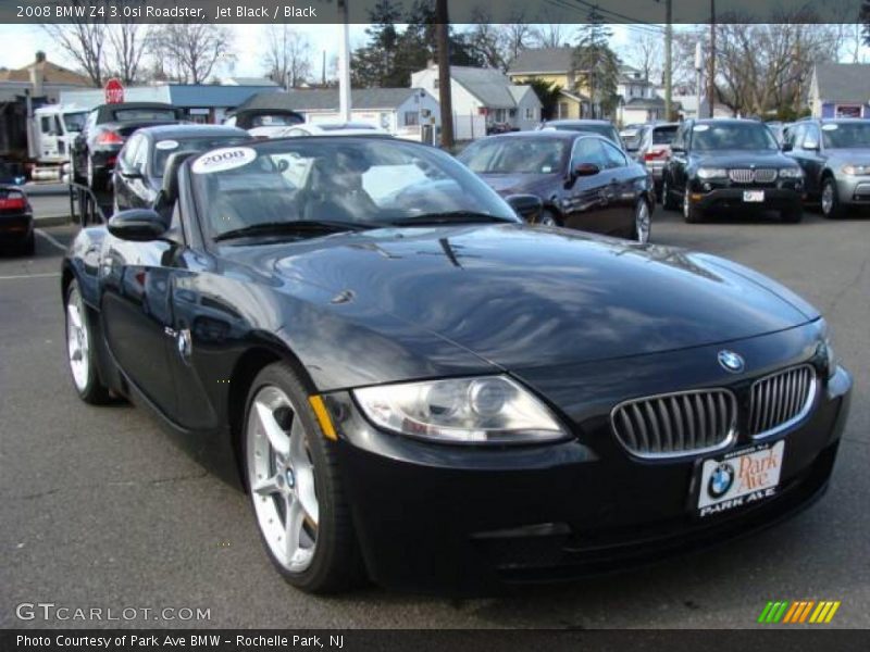 Jet Black / Black 2008 BMW Z4 3.0si Roadster