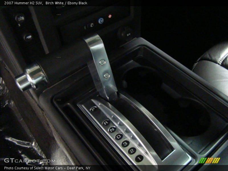 Birch White / Ebony Black 2007 Hummer H2 SUV