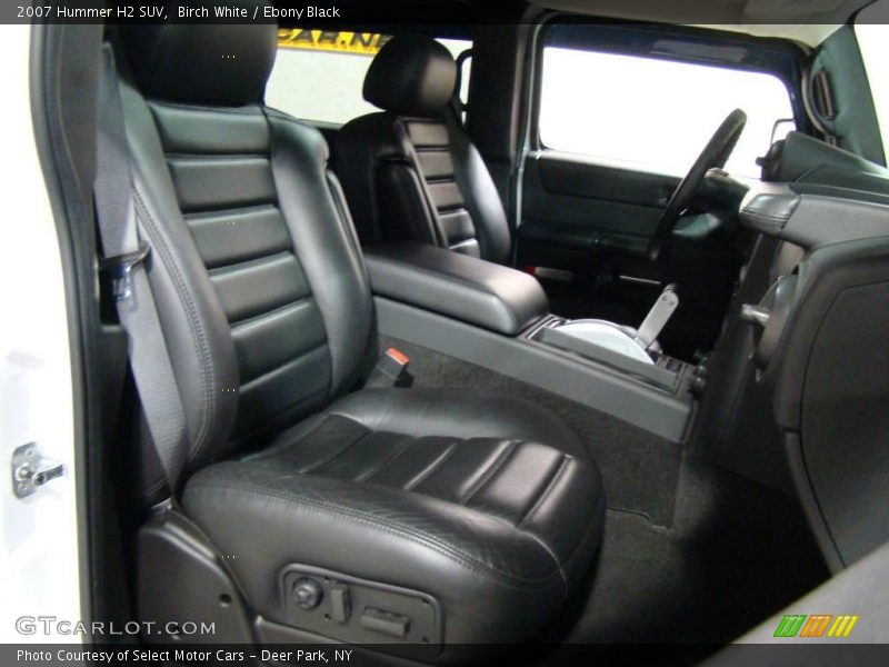 Birch White / Ebony Black 2007 Hummer H2 SUV