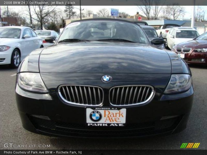 Jet Black / Black 2008 BMW Z4 3.0si Roadster