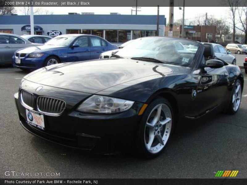 Jet Black / Black 2008 BMW Z4 3.0si Roadster