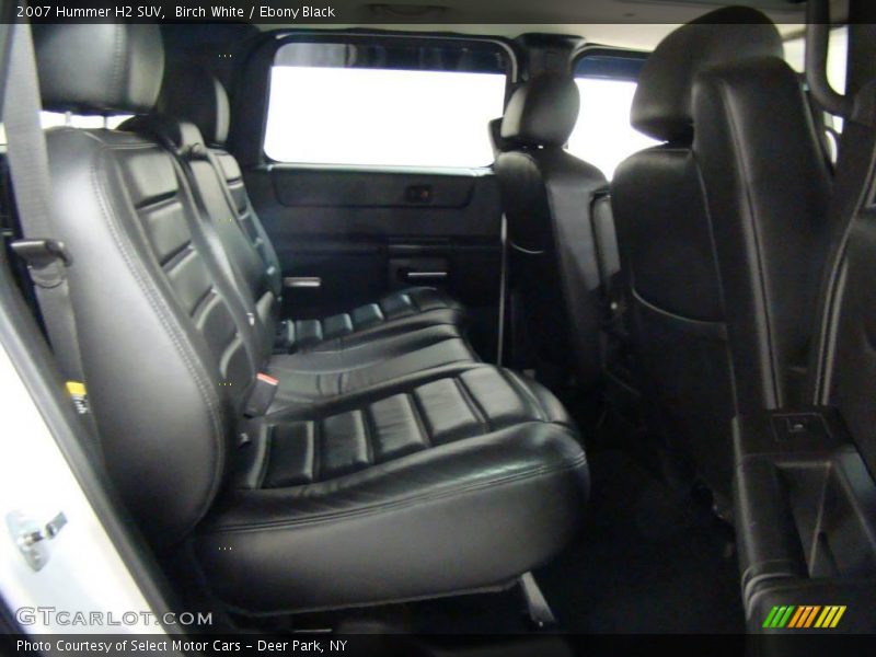 Birch White / Ebony Black 2007 Hummer H2 SUV