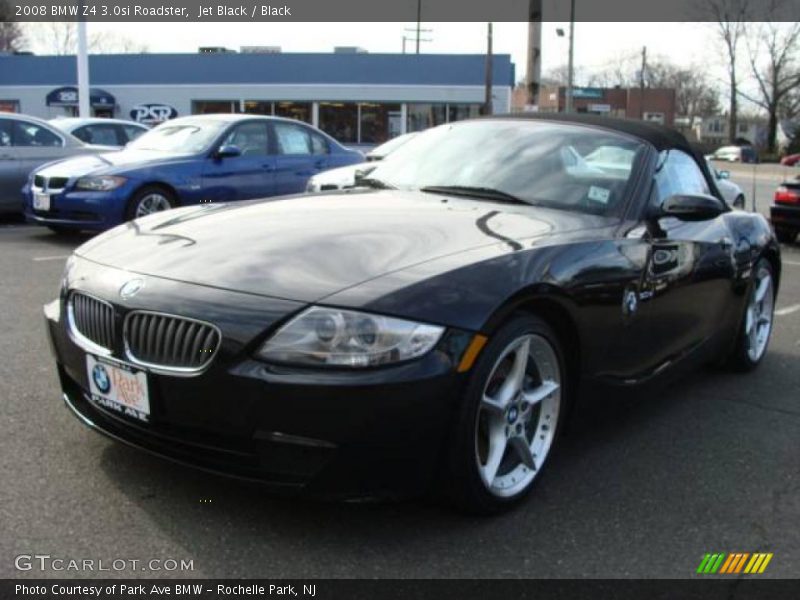 Jet Black / Black 2008 BMW Z4 3.0si Roadster