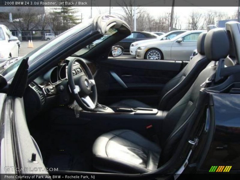 Jet Black / Black 2008 BMW Z4 3.0si Roadster