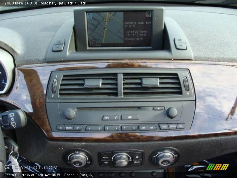 Jet Black / Black 2008 BMW Z4 3.0si Roadster