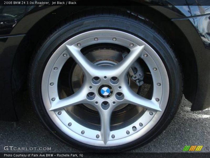Jet Black / Black 2008 BMW Z4 3.0si Roadster