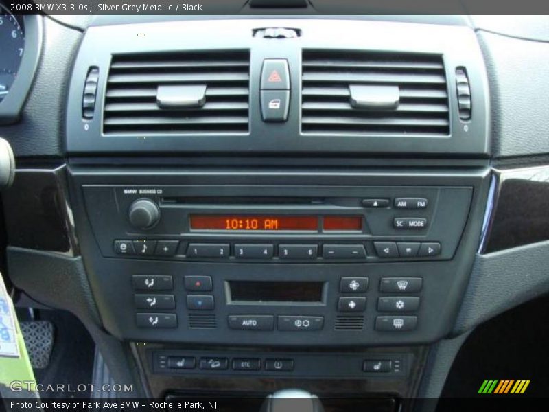 Silver Grey Metallic / Black 2008 BMW X3 3.0si